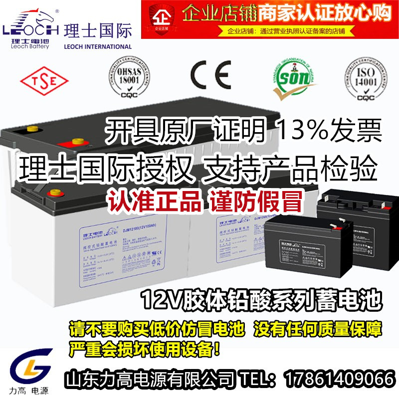 江苏理士蓄电池DJM12V100Ah12伏18a7a9a65a38a24a200Ah太阳能胶体 五金/工具 蓄电池 原图主图