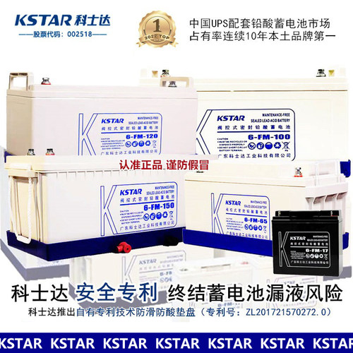 【官方授权】KSTAR/科士达蓄电池