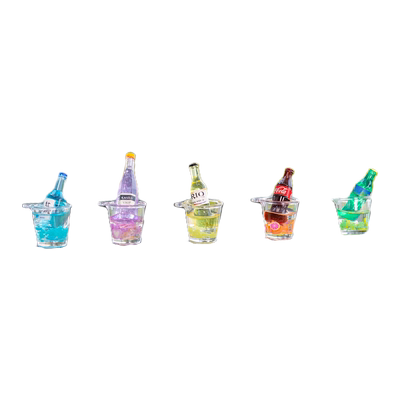 登方格仿真小酒瓶diy摆件