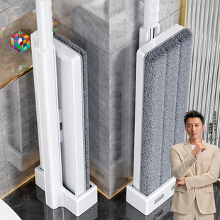 佳帮手拖把家用一拖净2025新款 免手洗懒人拖布干两用平板拖地神器