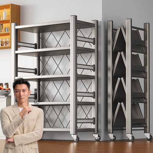 佳帮手厨房微波炉免安装置物架