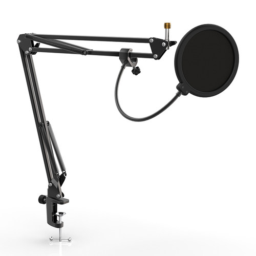 麦克风悬臂支架话筒防震架桌面