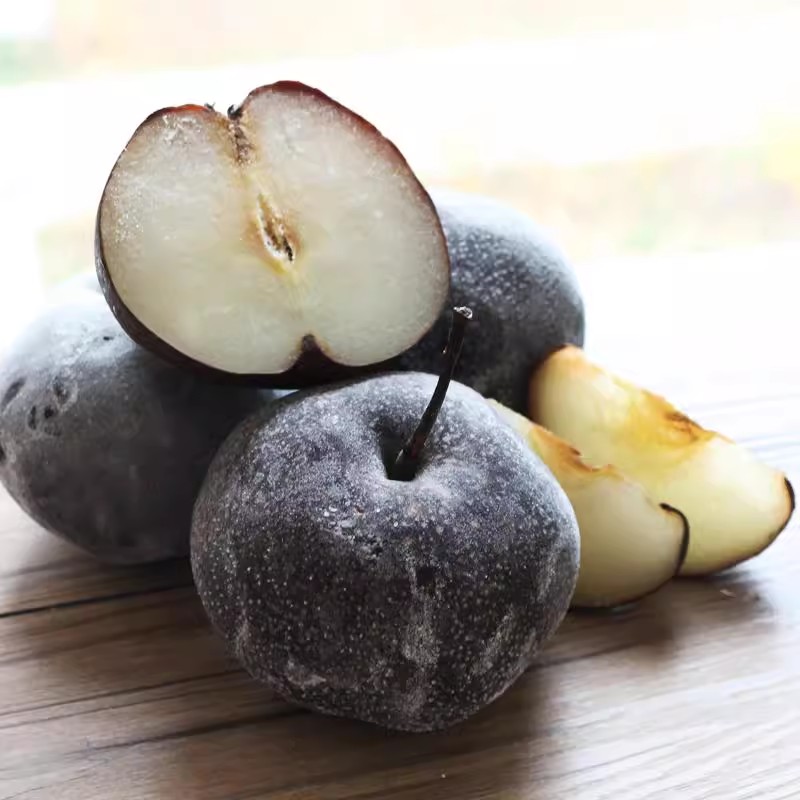 黑龙江冻梨正宗东北冻梨特产花盖梨大黑梨苹果梨包邮