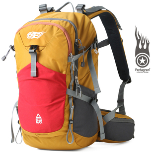 五角星户外耐磨防泼水男女徒步登山旅行双肩背包