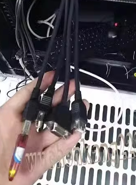 全新原装9000刀箱VGA USB转换口华为四子星服务器xh620 v3转接头