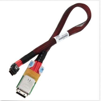 IBM 46K5029 mini-sas F 母 sff-8088 to sff-8086 SAS转接线