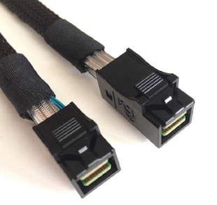 拆机12G服务器背板SAS线 Mini-SAS HD SFF-8643转8643数据线