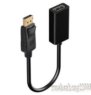 原装联想dp转hdmi 4K8K高清转接线/头笔记本电脑显卡DP公转HDMI母