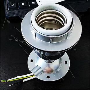 HL14600耐高温陶瓷灯座E27E40压铸铝灯头配件自镇流灯泡灯口