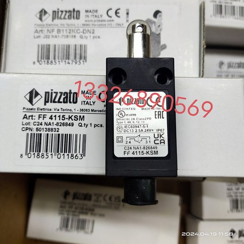 PIZZATO限位开关FF4115-2DN原装FF4115-KSM正品