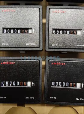 BW40.x8 24VAC 50HZ MULLER 累时器60HZ计时器49556原装正品