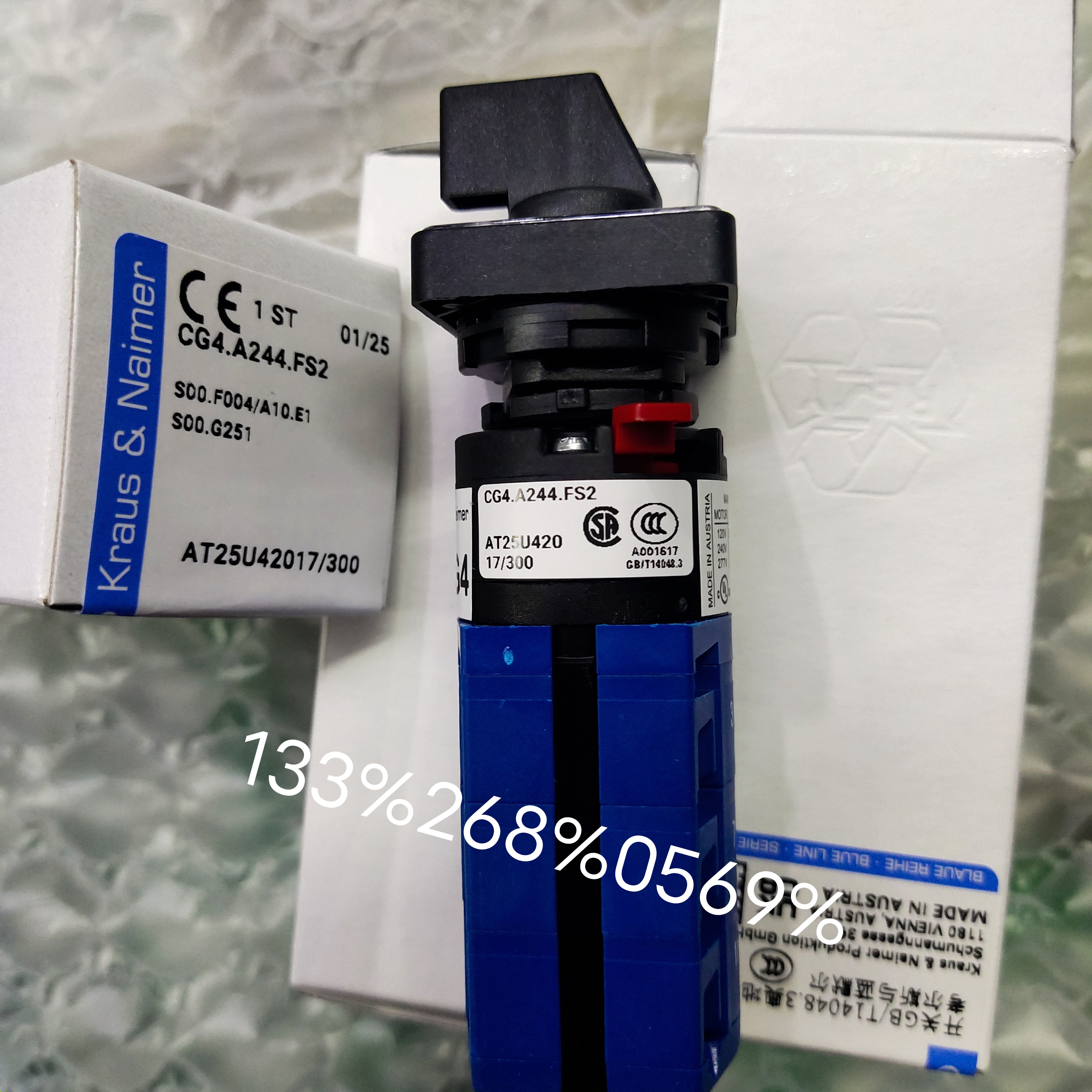 CG4.A244.FS1  奥地利Kraus&Naimer 转换开关 CG4.A244.EF