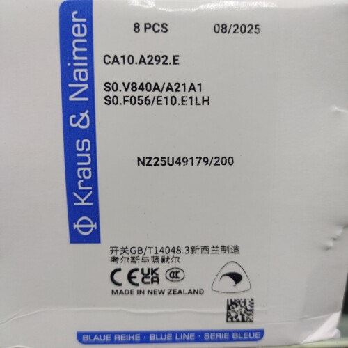 KRAUS&NAIMER转换开关CA10.A292.E 原装正品