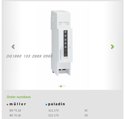 Paladin 311170系列Muller小时计数器原装正品B
