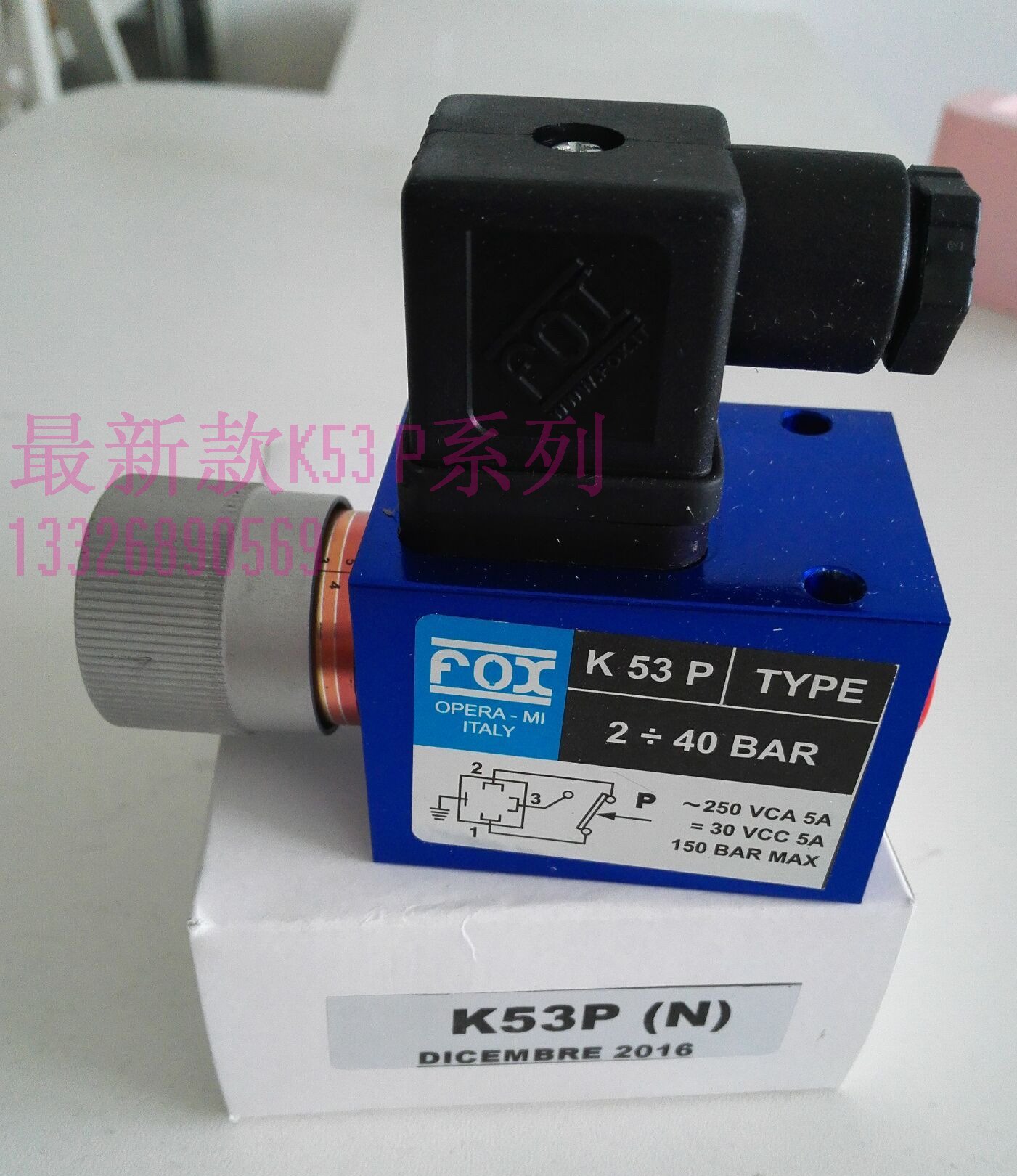 意大利FOX K53P K54P K55P K59P压力开关K55 标准件/零部件/工业耗材 其他气动元件 原图主图