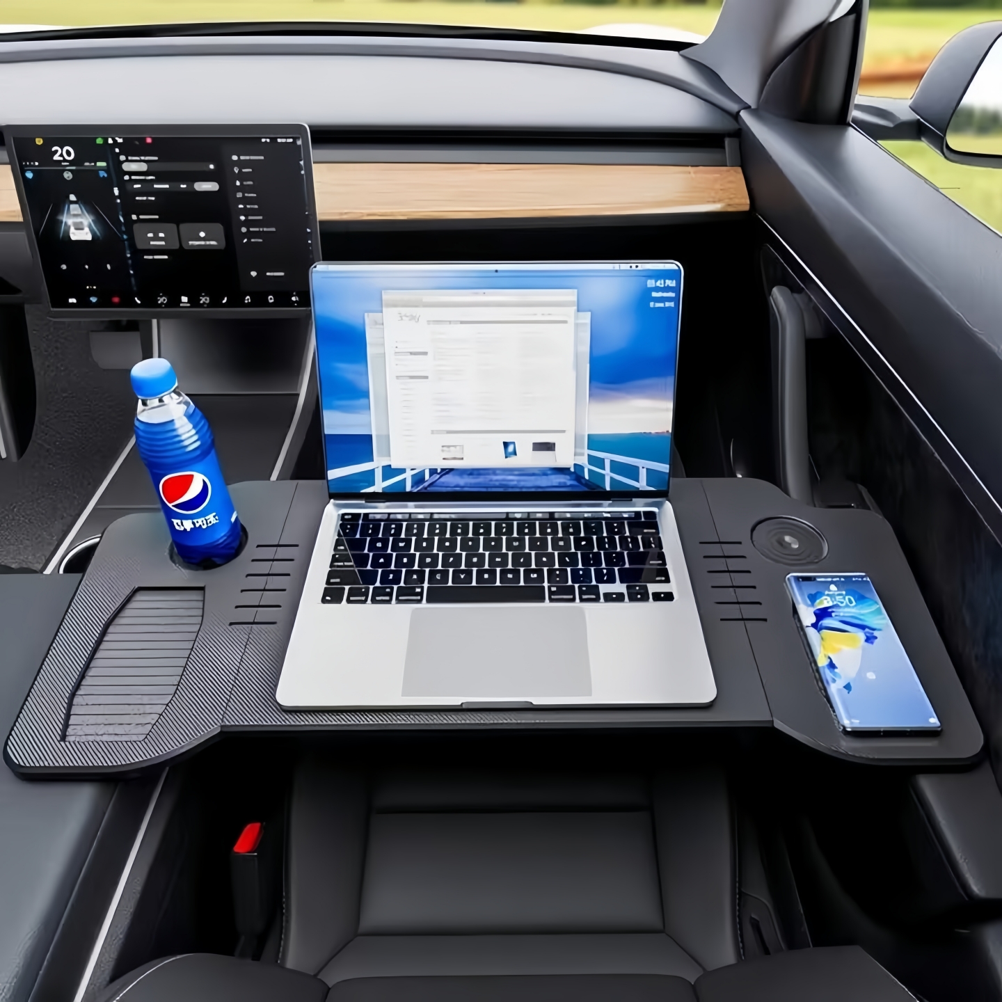 适用吉利银河多功能桌板折叠餐桌