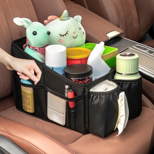 汽车收纳女生车上副驾驶座位整理箱后排折叠置物车载后备箱收纳箱
