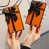 汽车钥匙扣礼品包装 盒ins风高档送女友母亲节生日礼物精美空盒子