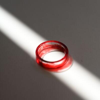 Heymen黑门宝血小众戒指