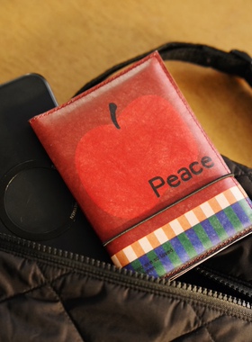 Heymen黑门 好苹安 原创设计苹果杜邦纸防水护照夹松紧带证件收纳