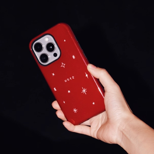 Heymen黑门 大盼望 圣诞浆果红菲林双层硬壳手机壳iPhone苹果磁吸