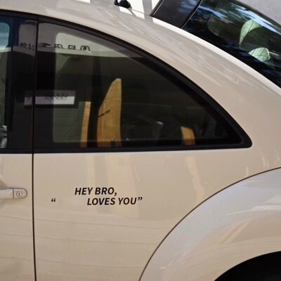 Heymen黑门他好爱你反光车贴