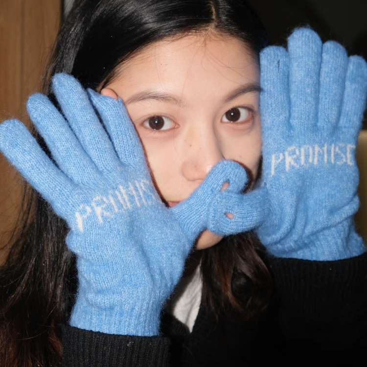 Heymen黑门暖暖的羊毛手套