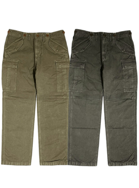 Visvim22AW EIGER SANCTION PANTS  CONTRARY军事支线洗水工装裤