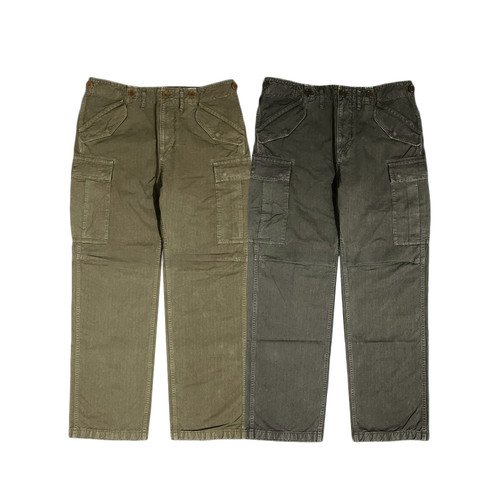 Visvim22AW EIGER SANCTION PANTS  CONTRARY军事支线洗水工装裤