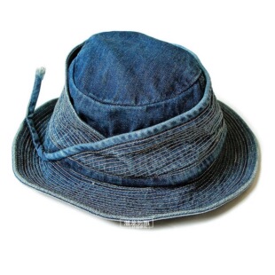 Kapital 陈冠希 张天爱渔夫帽易烊千玺同款牛仔复古遮阳帽同款INS