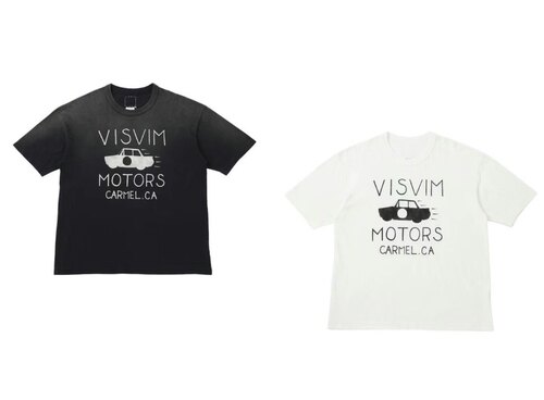 预告VISVIM 25ss MOTORS CLUB JUMBO  汽车做旧短袖T恤美式复古