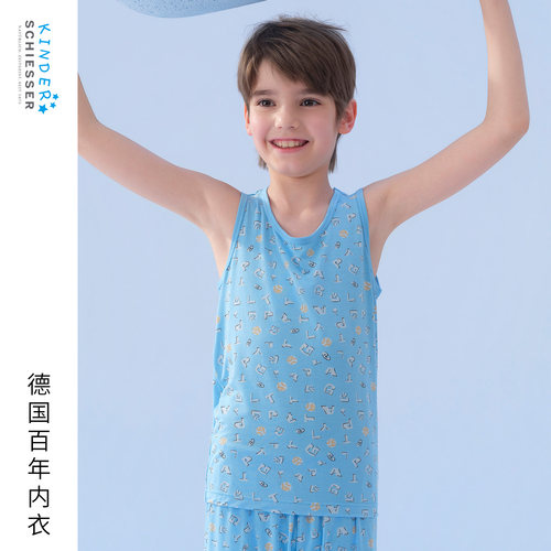 舒雅男童超级英雄背心