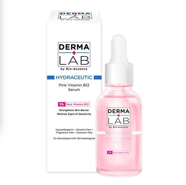 台湾购DERMALAB德美医研原生粉嫩维他命B12保湿修复精华