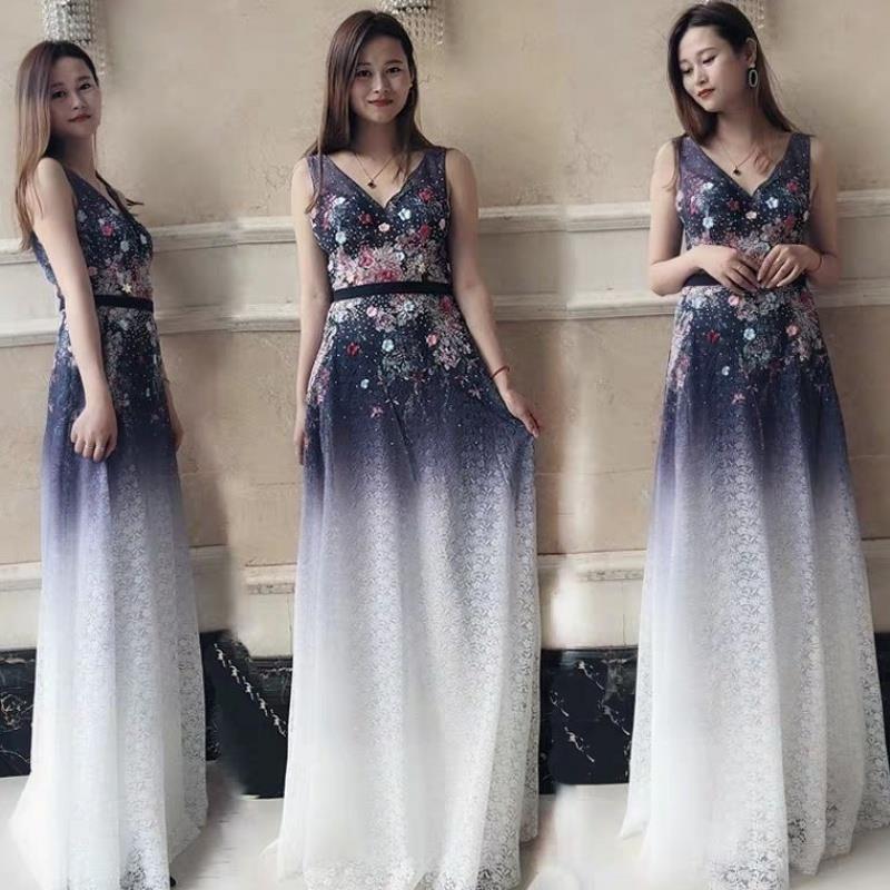 性感夜场长款礼服裙女2019显瘦长裙KTV晚礼服新款小姐夜总会晚礼|ruв категории Женская одежда, Cвадебные платья, платье/вечернее платье - от Buy2taobao.com для оказания профессиональной услуги покупки агента Taobao