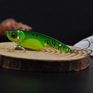 小蛇铅包铜vib假饵远投裸片路亚饵翘嘴鲈鱼鳜鱼震颤金属 铁板假饵