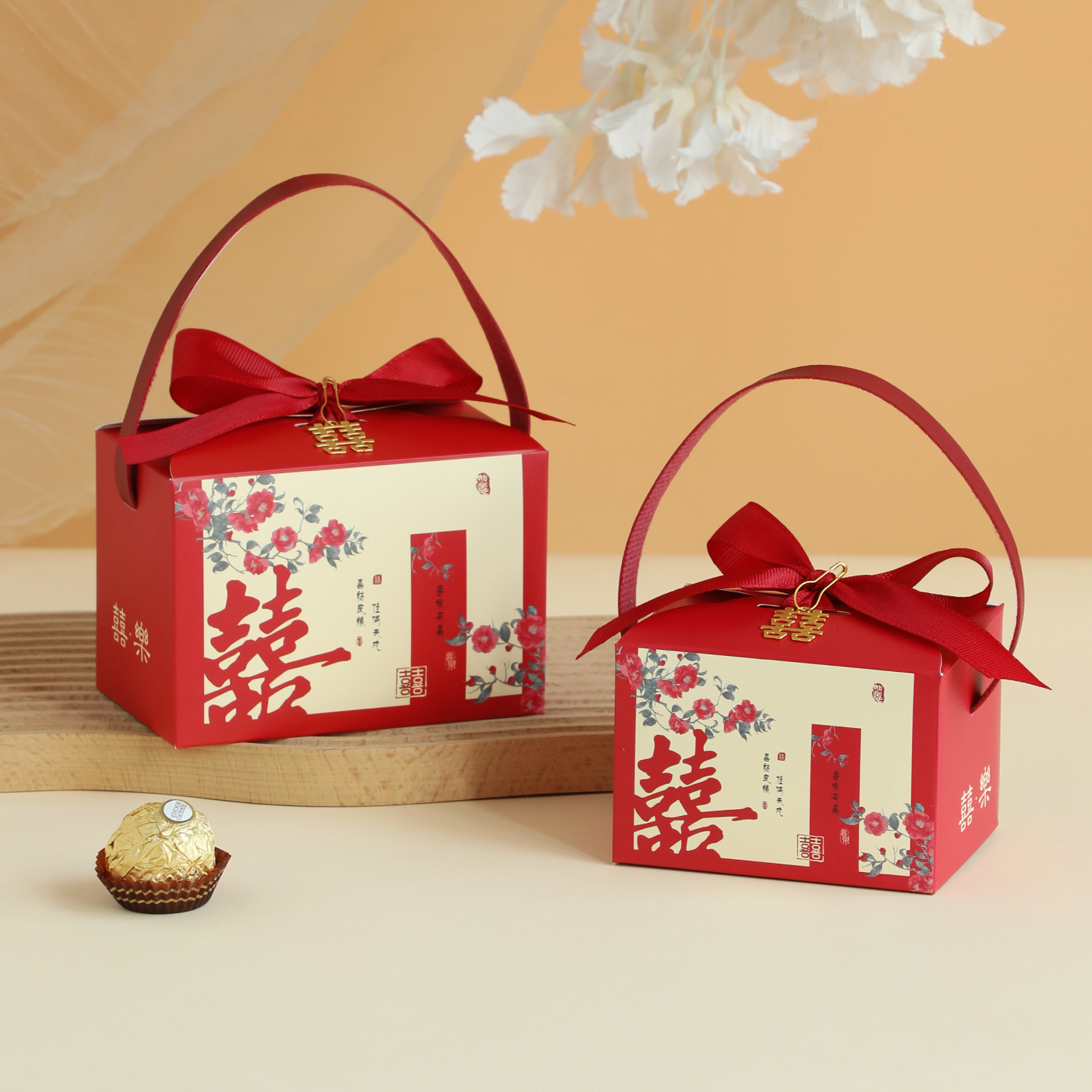 2025新款糖盒结婚喜糖盒子高级感婚礼伴手礼糖果礼盒喜糖袋子空盒