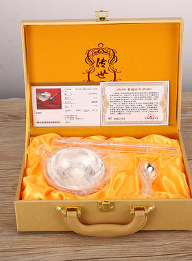 三件套定制银碗收藏工艺品