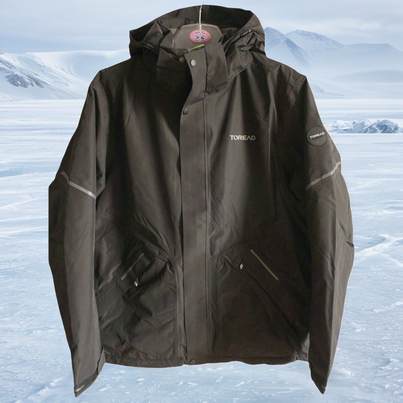 加绒夹棉冲锋衣男士秋冬保暖