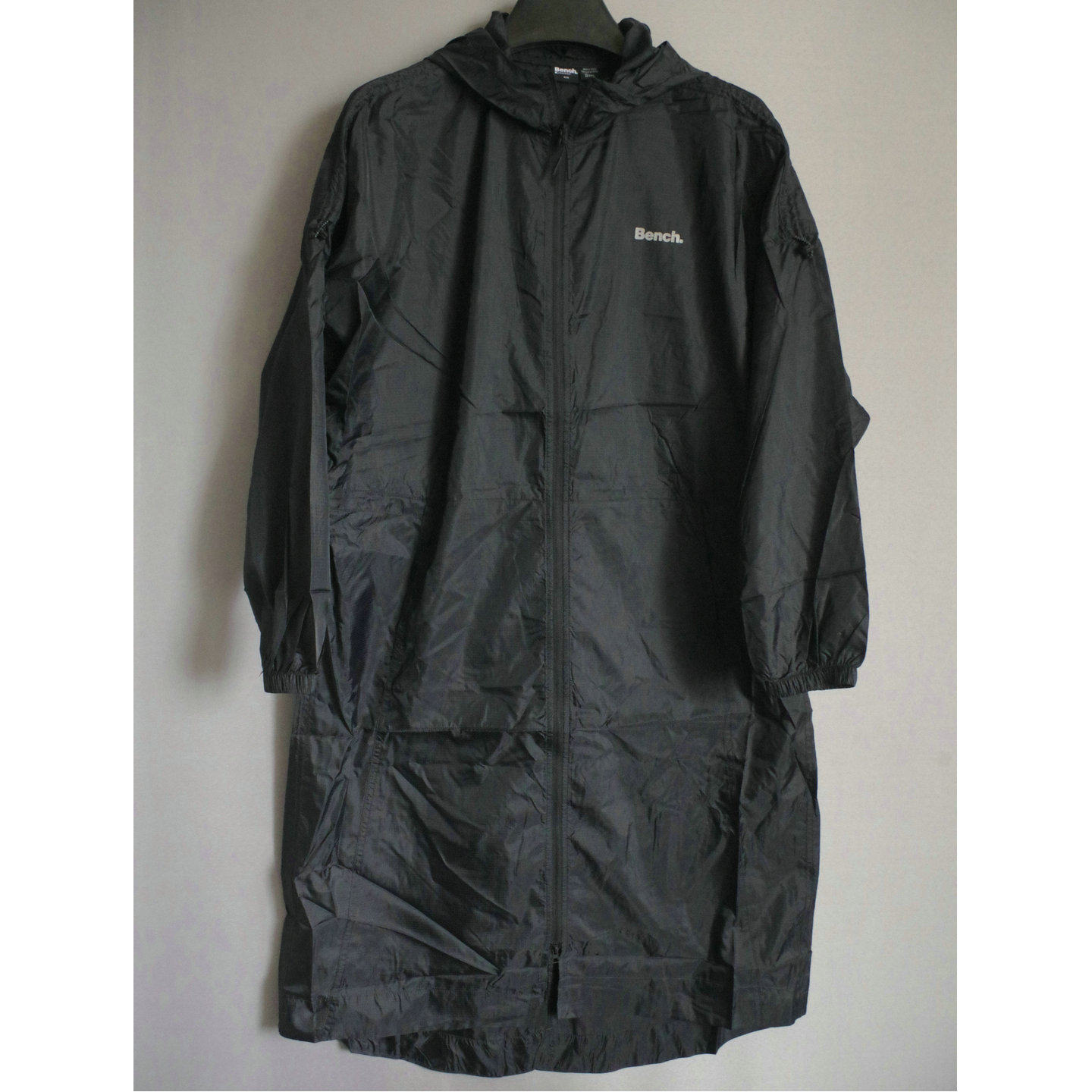 春夏男士中长款皮肤风衣运动超轻薄外套防晒服宽松版户外旅行