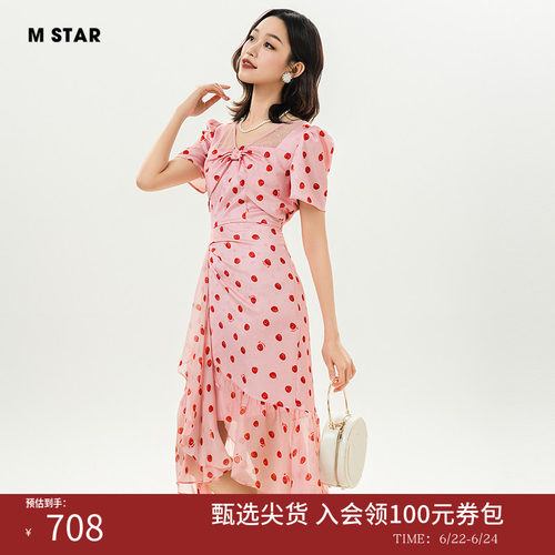 茶歇中长款连衣裙显瘦裙子气质女