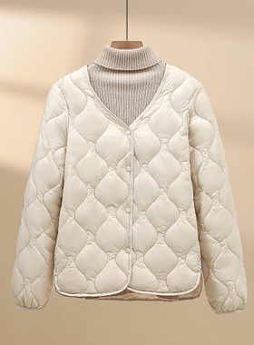 轻薄款棉服内胆女短款2025秋冬季新款内穿百搭轻便保暖防寒小棉袄