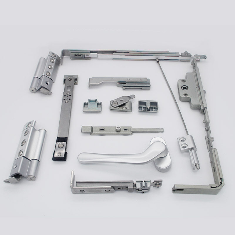 hopo不锈钢断桥铝窗撑杆外开下悬配件外倒悬挂开窗标配欧标槽k槽