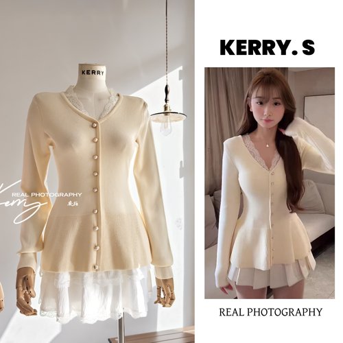 收腰女士针织衫巨辣上衣秋冬内搭