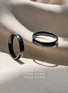 小众高级感钛钢戒指女百搭