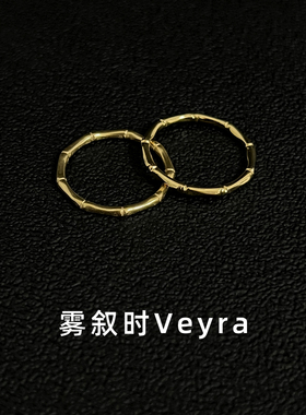 小众设计高级感钛钢戒指女指环