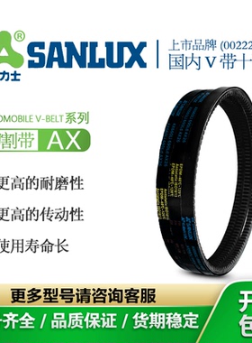 AX1212到AX5004三力士齿形三角带AX皮带工业农用机器空压电机传动
