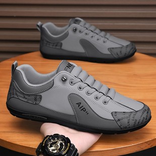 福建晋江帕拉鞋专卖店2025新款男士一脚蹬运动休闲鞋跑步阿甘鞋子