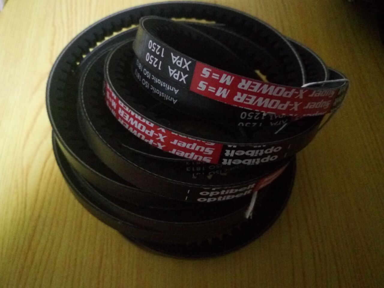 optibelt Super X-POWER M=S XPZ1137德国奥比红标三角带