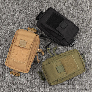 新款 穿皮带手机包腰包挂包户外运动防水多功能双肩腰带工具包 男士