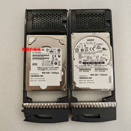 NetApp X341A-R6 900GB 10K SAS 12g 108-00430 X341 DS224C 硬盘